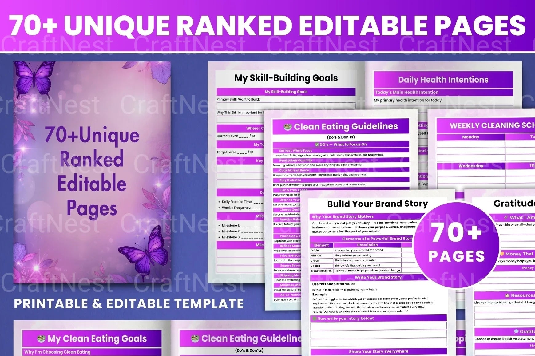 70 Unique Editable Designs Ranked - CraftNest - Digital Crafting and Art