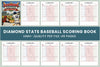 Diamond Stats Baseball Scoring Journal