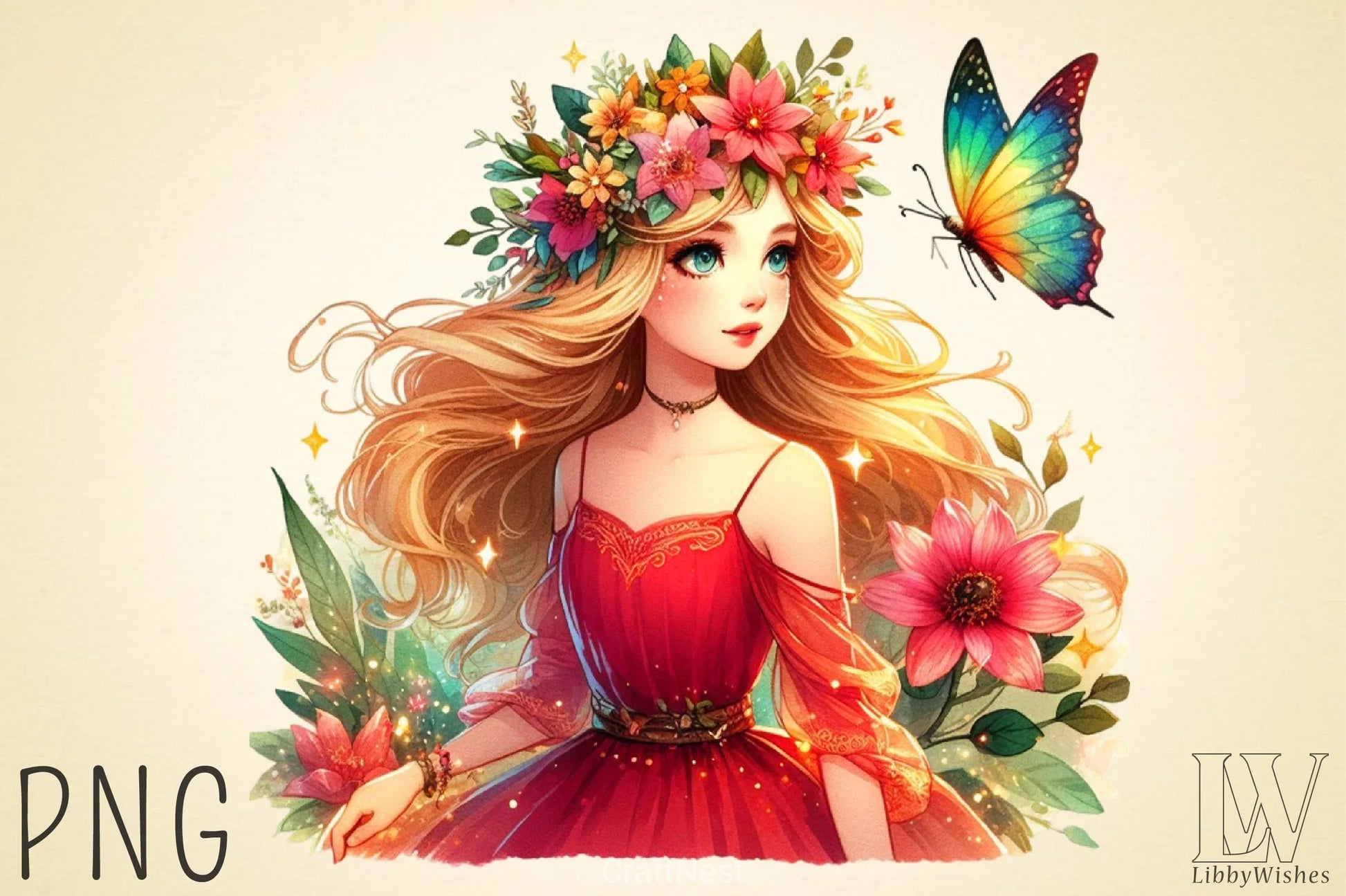 Fairy Clipart Bundle 1 - CraftNest - Digital Crafting and Art