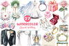 Elegant Wedding Clipart Bundle
