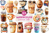 Cartoonish Coffee Collection Clipart Bundle