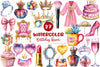 Birthday Queen Clipart Bundle