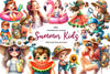 Summer Kids Clipart Bundle