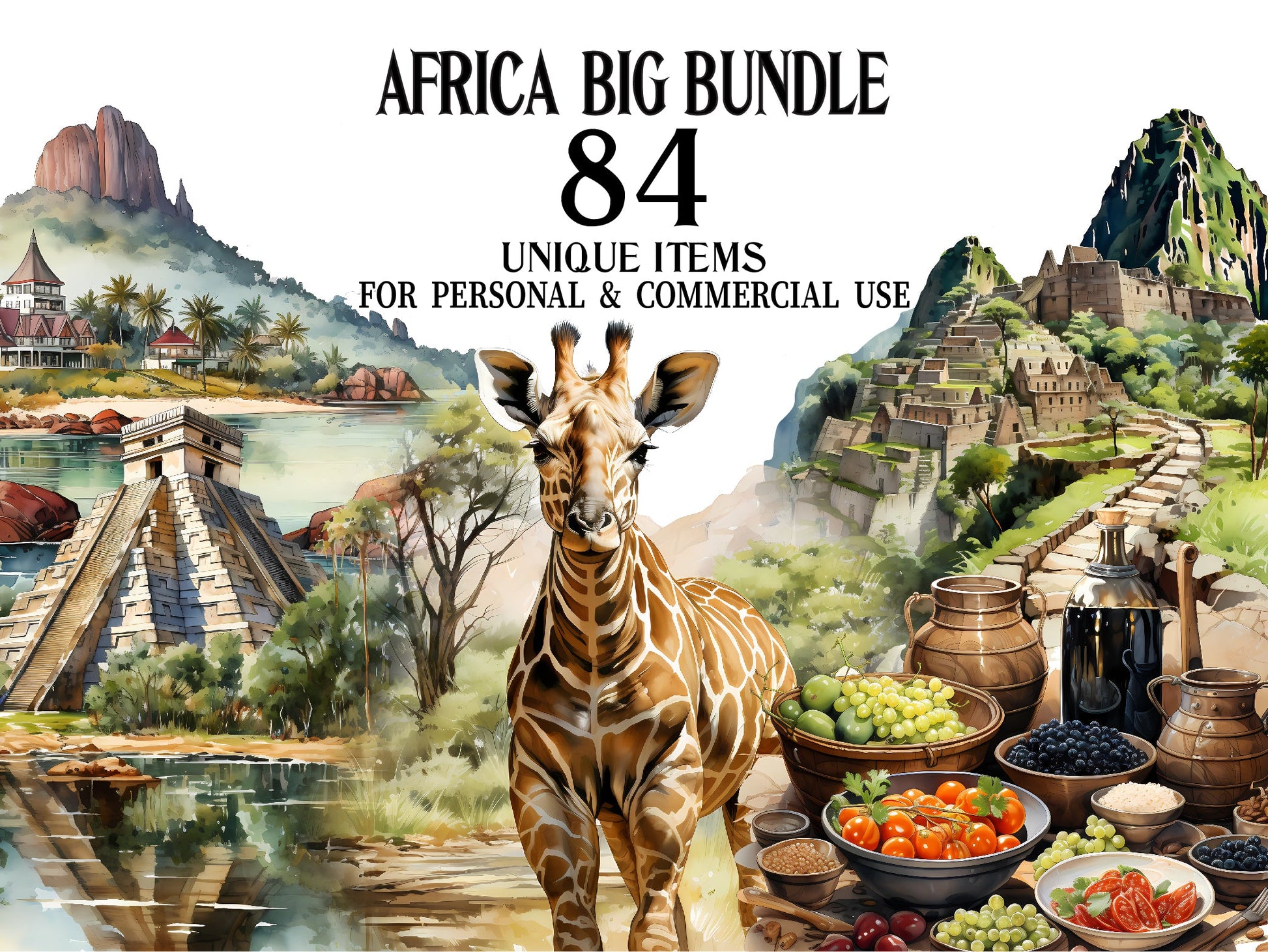 Africa Clipart - CraftNest