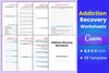 Addiction Recovery Worksheets Book