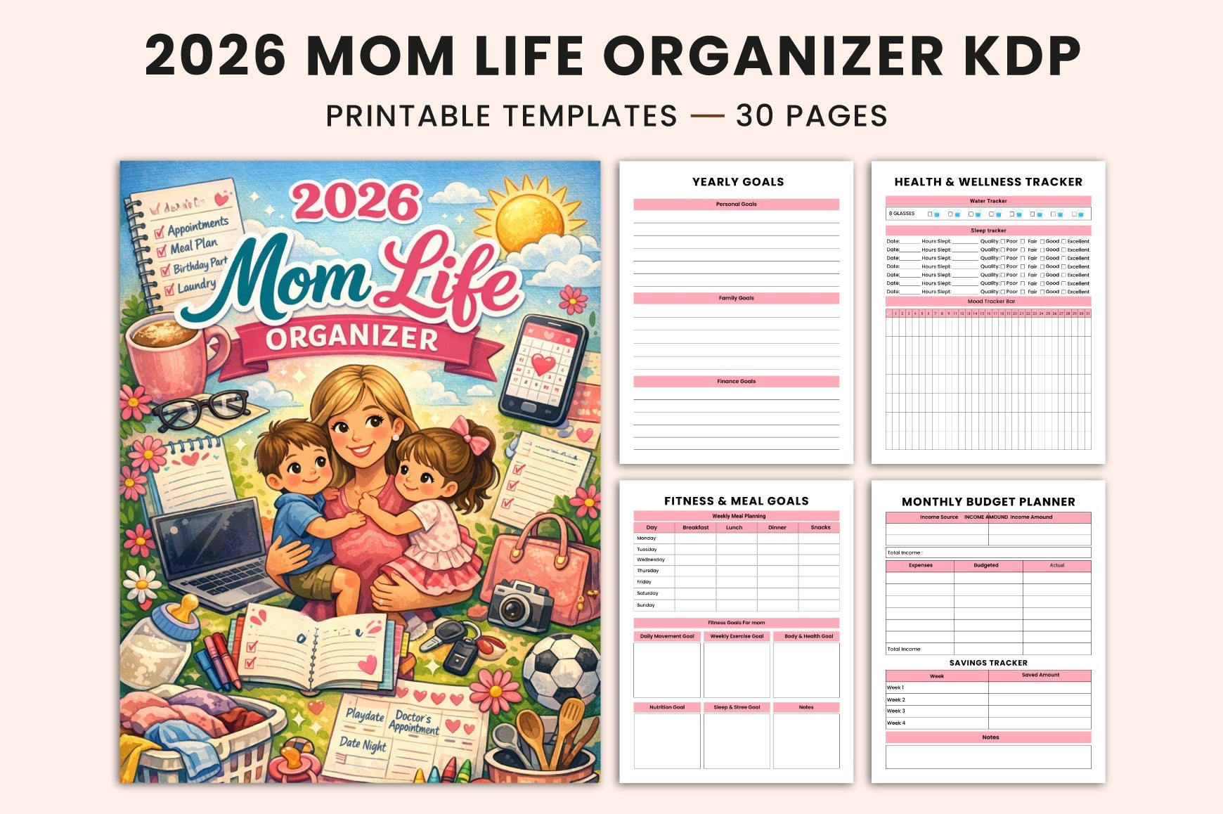 Mom Life Planner: Organize Your Day