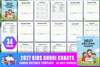 Kids Chore Charts Planner
