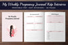 My Weekly Pregnancy Journal