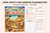 Craft Fair Vendor Planner