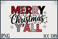 Merry Christmas Y'All Clipart Bundle - CraftNest - Digital Crafting and Art