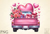 Truck Heart Clipart Bundle