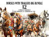 Horses With Trailers