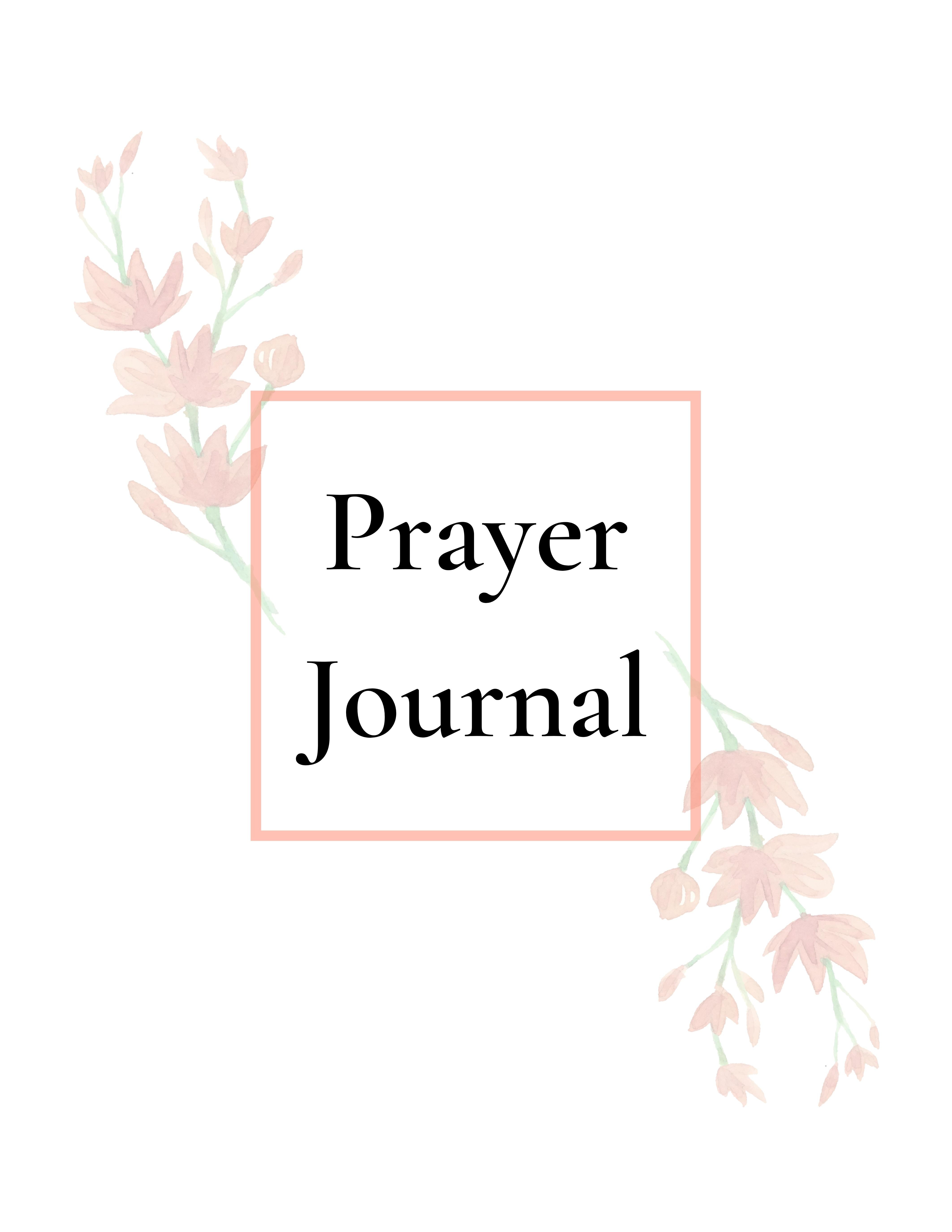 Prayer Journal KDP Planner