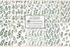 Eucalyptus and Leafy Branches Seamless Papers