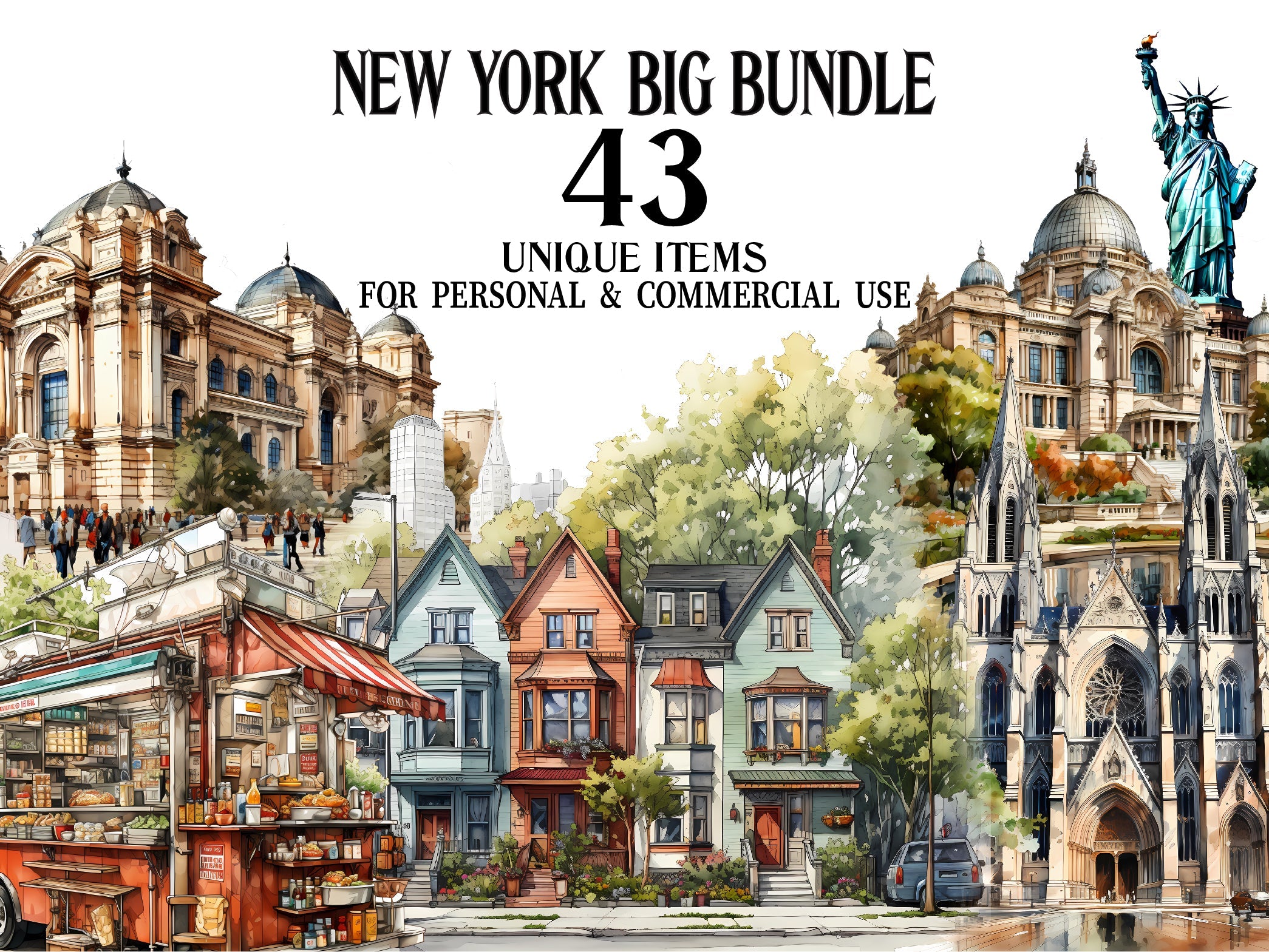New York Clipart - CraftNest