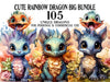 Cute Rainbow Dragon