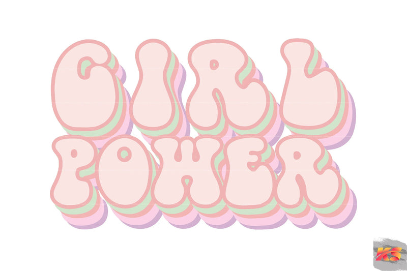 Retro Girl Power Quote SVG Bundle - CraftNest - Digital Crafting and Art