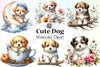 Cute Dog Clipart Bundle
