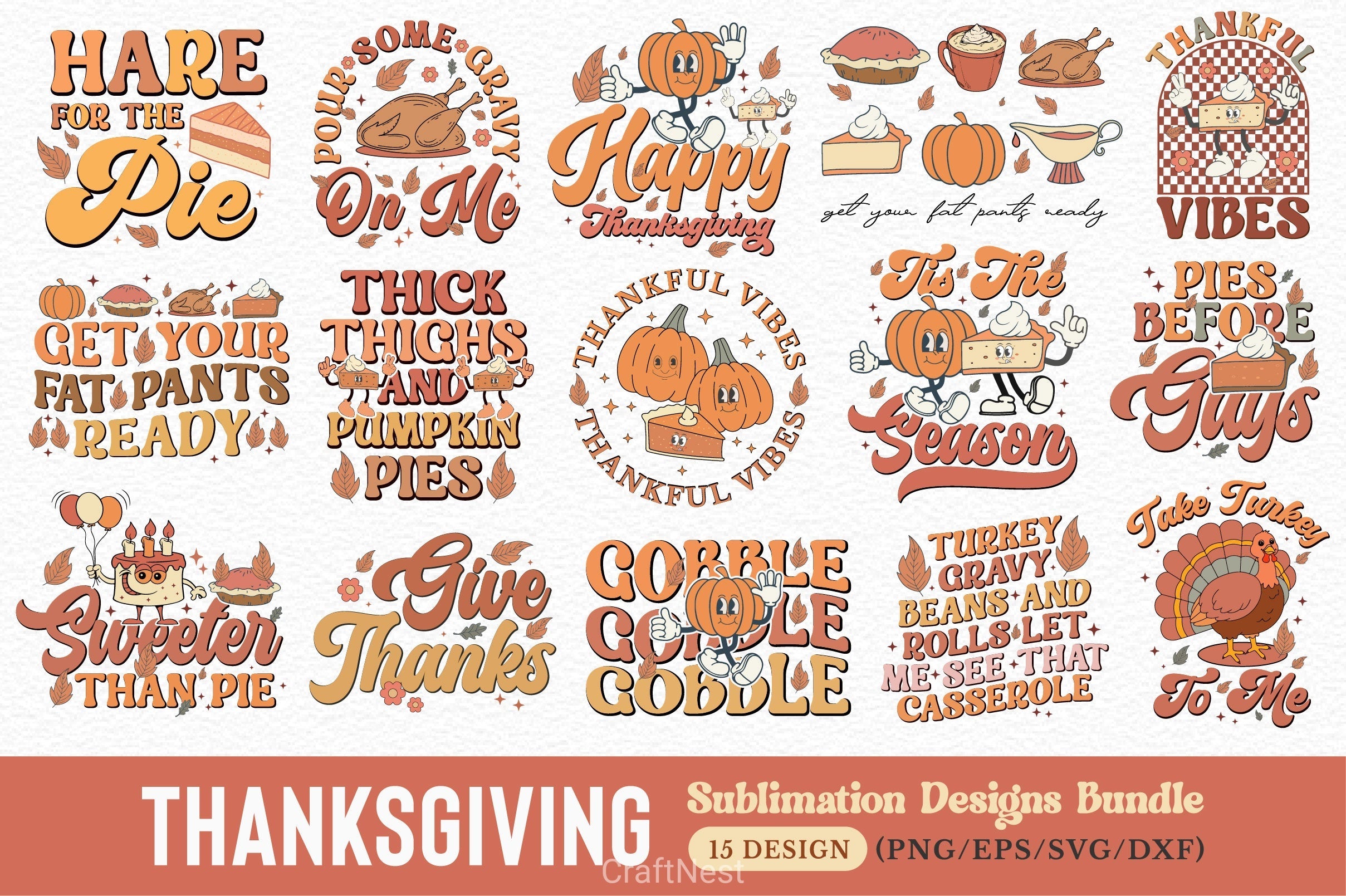 Thanksgiving SVG Bundle 9