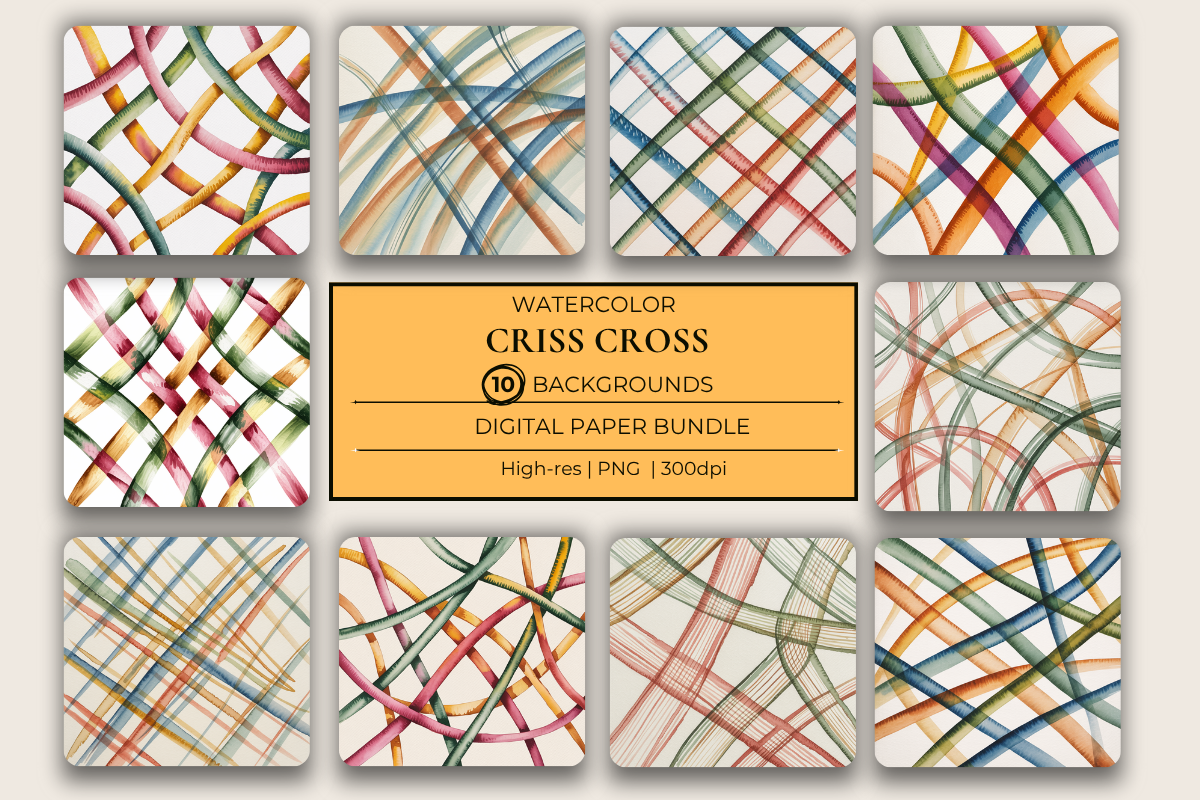 Criss Cross Background Papers