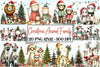 Christmas Animal Family Clipart Bundle