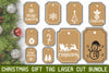 Christmas Gift Tag Laser Cut Bundle 1