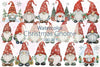 Christmas Gnome Clipart Bundle 3