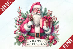 Funny Santa Claus Clipart Bundle - CraftNest - Digital Crafting and Art