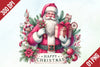 Funny Santa Claus Clipart Bundle