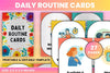 Daily Routine Cards for Kids