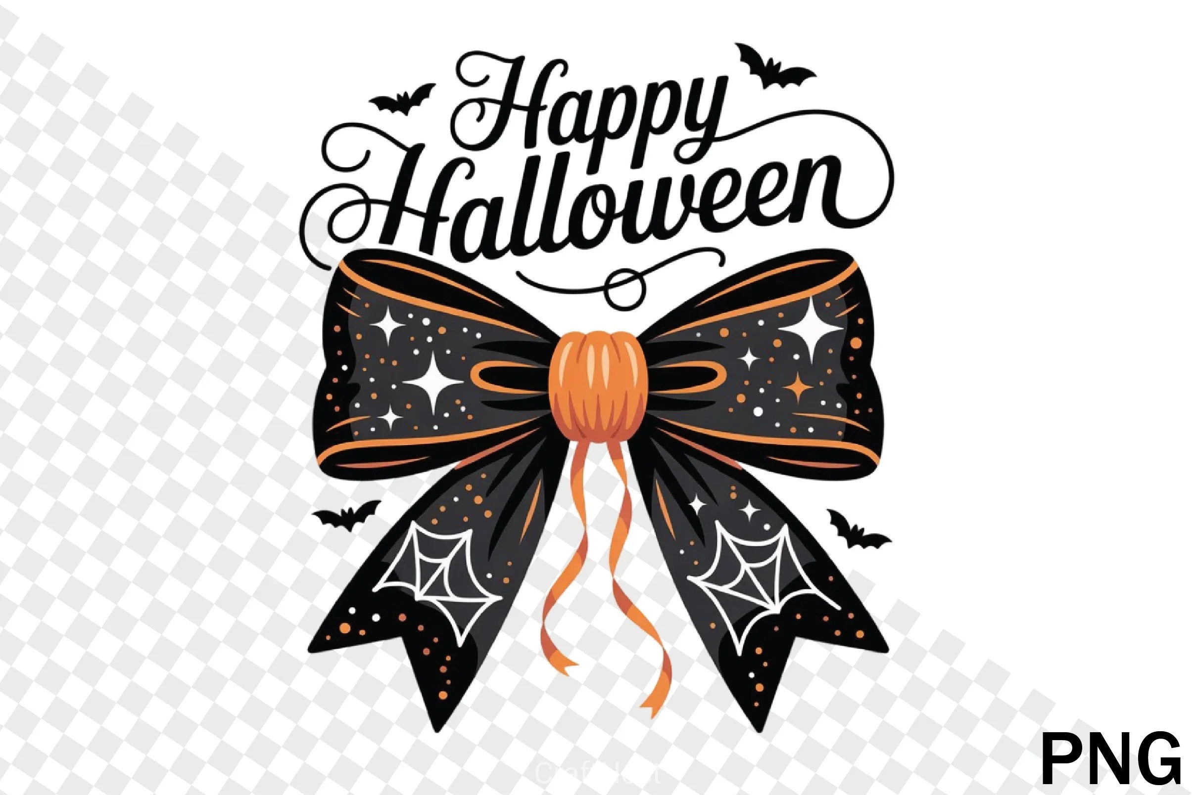 Happy Halloween Bow Clipart Bundle - CraftNest - Digital Crafting and Art