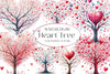 Heart Tree Clipart Bundle