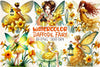 Daffodil Fairy Clipart Bundle