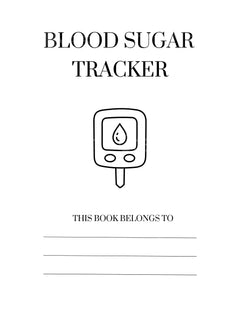 Blood Sugar Tracker Template Canva - CraftNest - Digital Crafting and Art