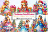 Christmas Princess Clipart Bundle