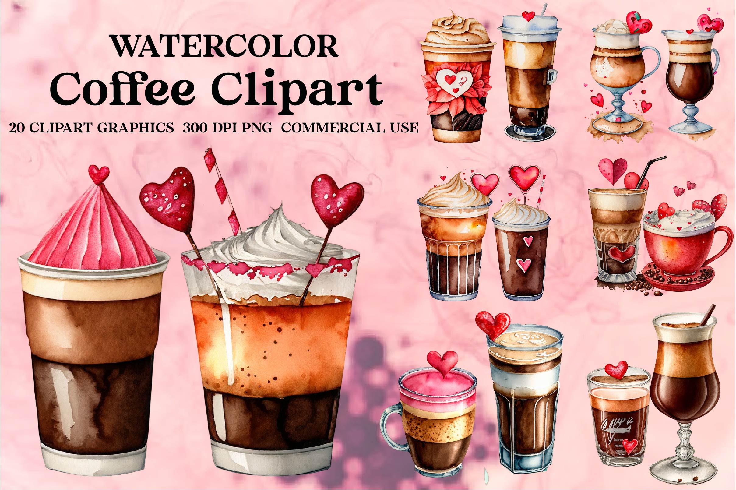 Coffee Clipart Bundle