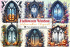 Halloween Window Clipart Bundle