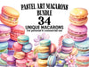 Pastel Art Macarons