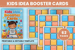 Kids Idea Booster Cards for Creative Play - CraftNest - Digital Crafting and Art