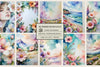 Summer Romance Junk Journal Papers