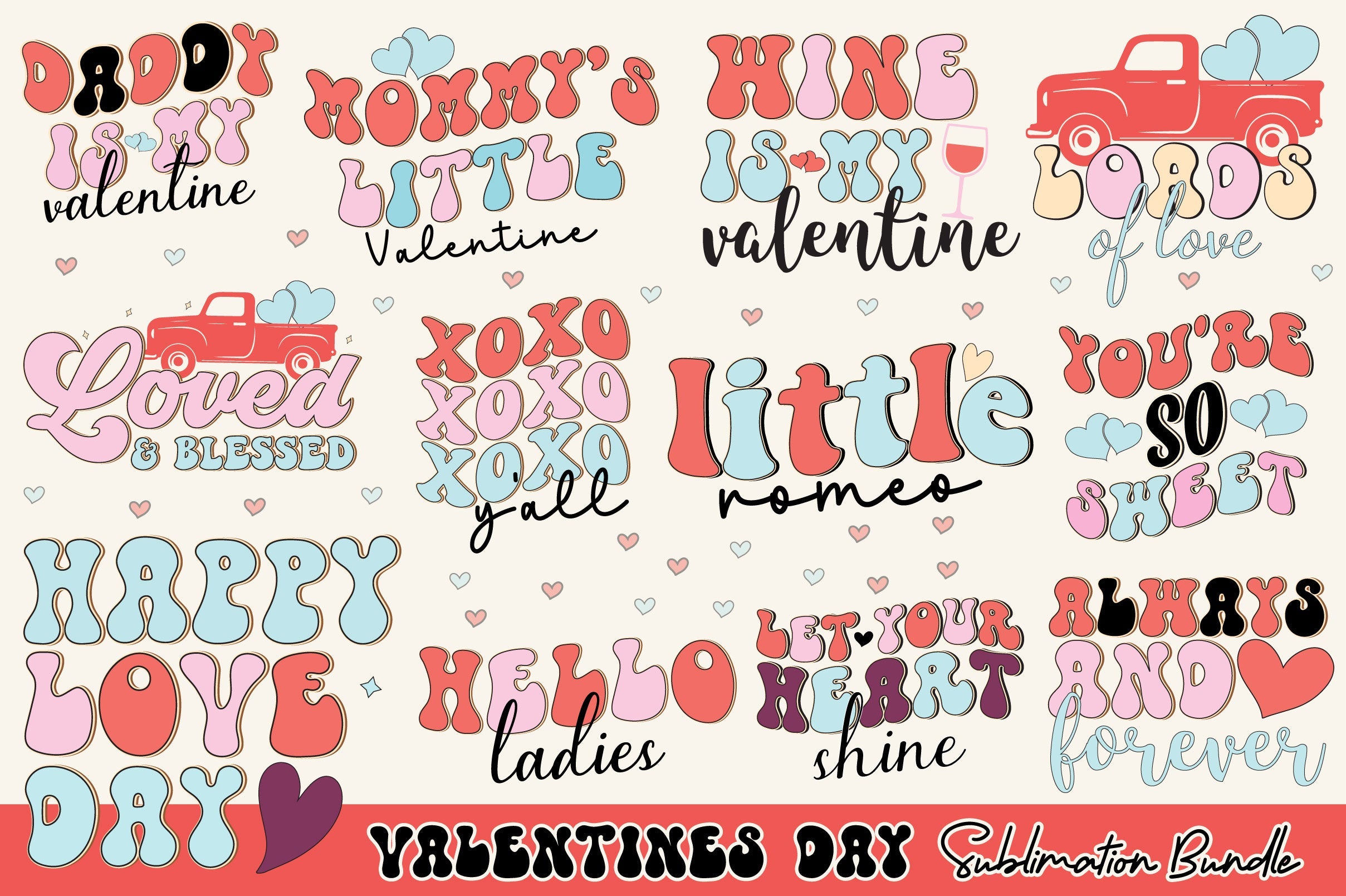 Retro Valentine's Day Bundle