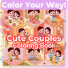 Cute Couples Coloring Book Bundle