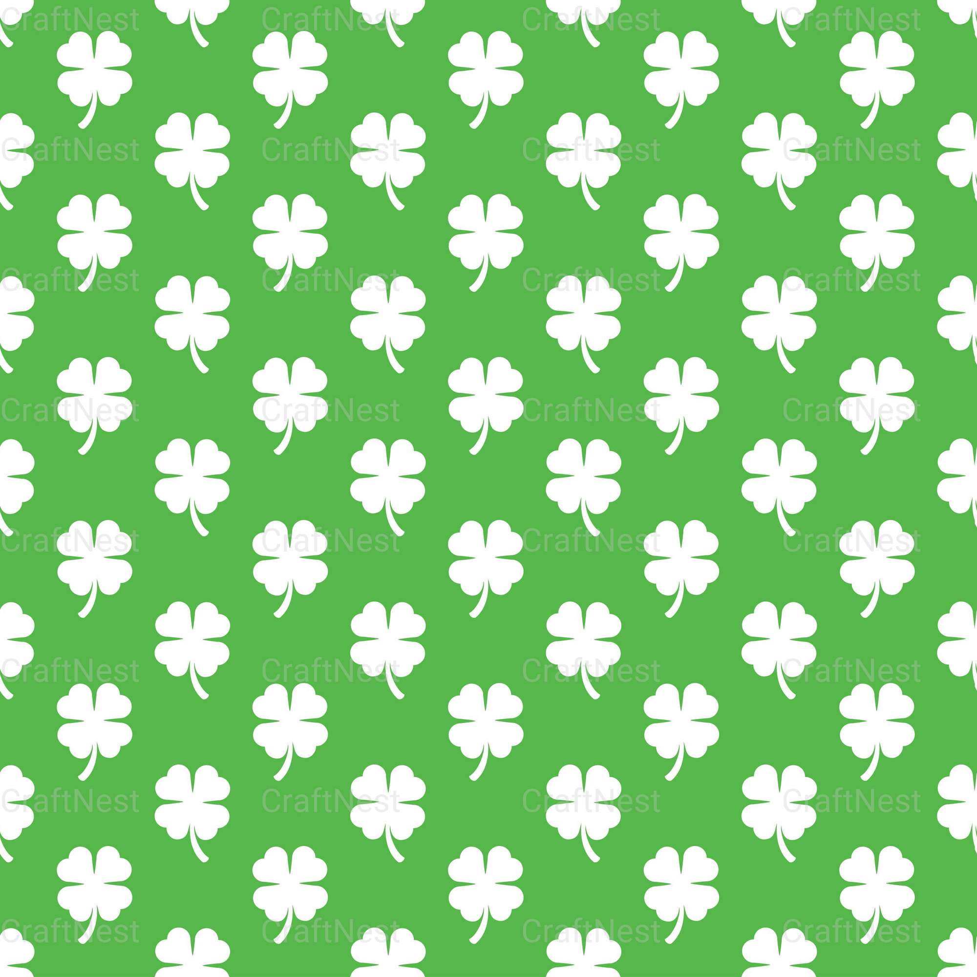 St. Patrick's Day Seamless Digital Paper