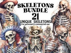 Skeleton Clipart - CraftNest