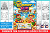 Summer Fun Coloring Book for Kids
