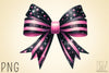 Black & Pink Bow Clipart Bundle