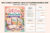 Self Care Mental Health Planner