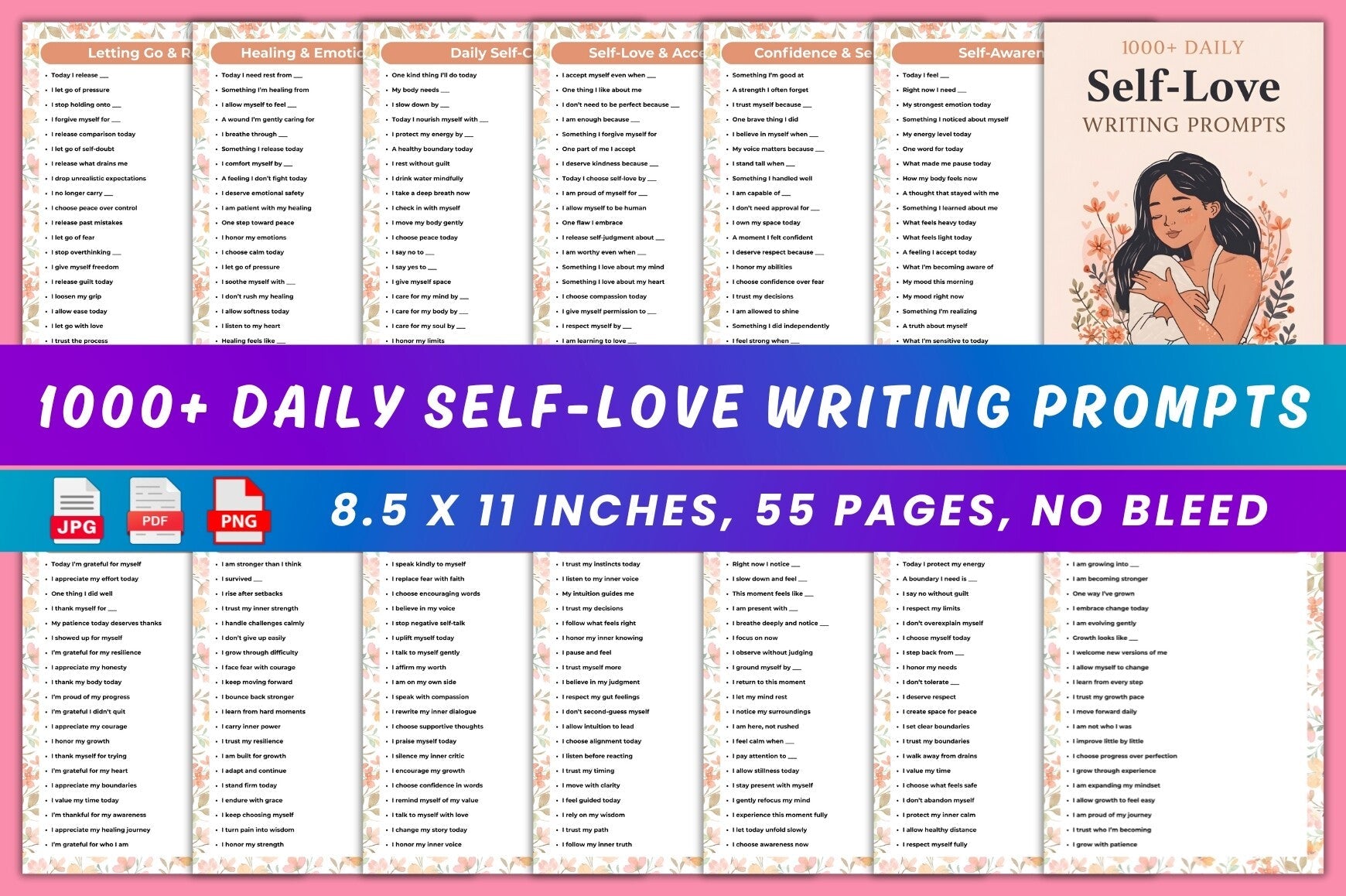 Daily Self-Love Writing Prompts
