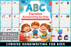 Cursive Handwriting Practice for Kids - CraftNest - Digital Crafting and Art