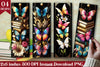 Butterfly Floral Bookmark Journal